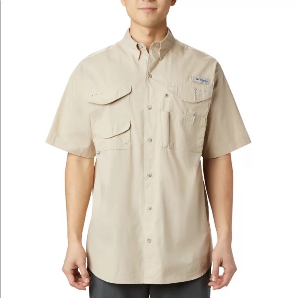 Fishing shirt w/fly box pockets